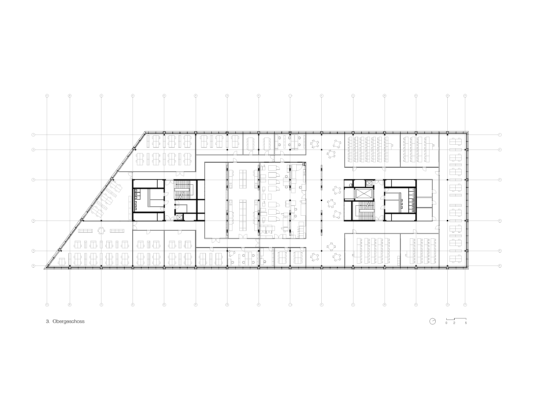 Waldrap Innovationspark Biel Grundriss 3 OG